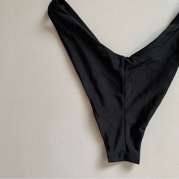 Aerie Size Small Black Cheekier Bikini Bottom Swimwear NWT - Picture 4 of 12
